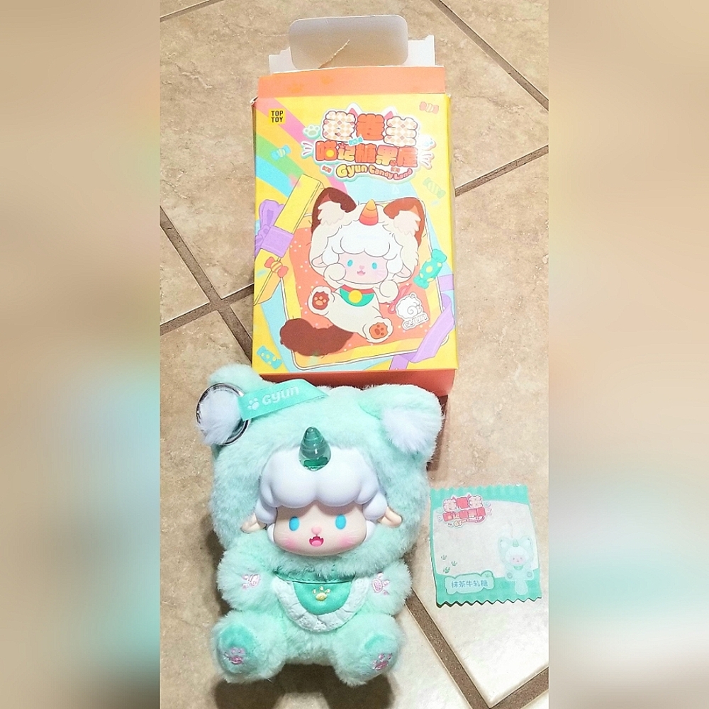 Top Toy Gyun Candy Land Plush Pendant: Matcha